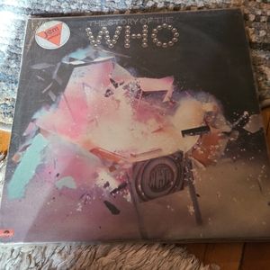 The Who Story of the Who vintage vinyl record.  2 LPs EUC